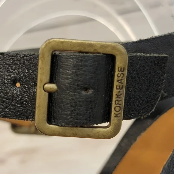 Kork-Ease Black Platform Sandals - Picture 10 of 13